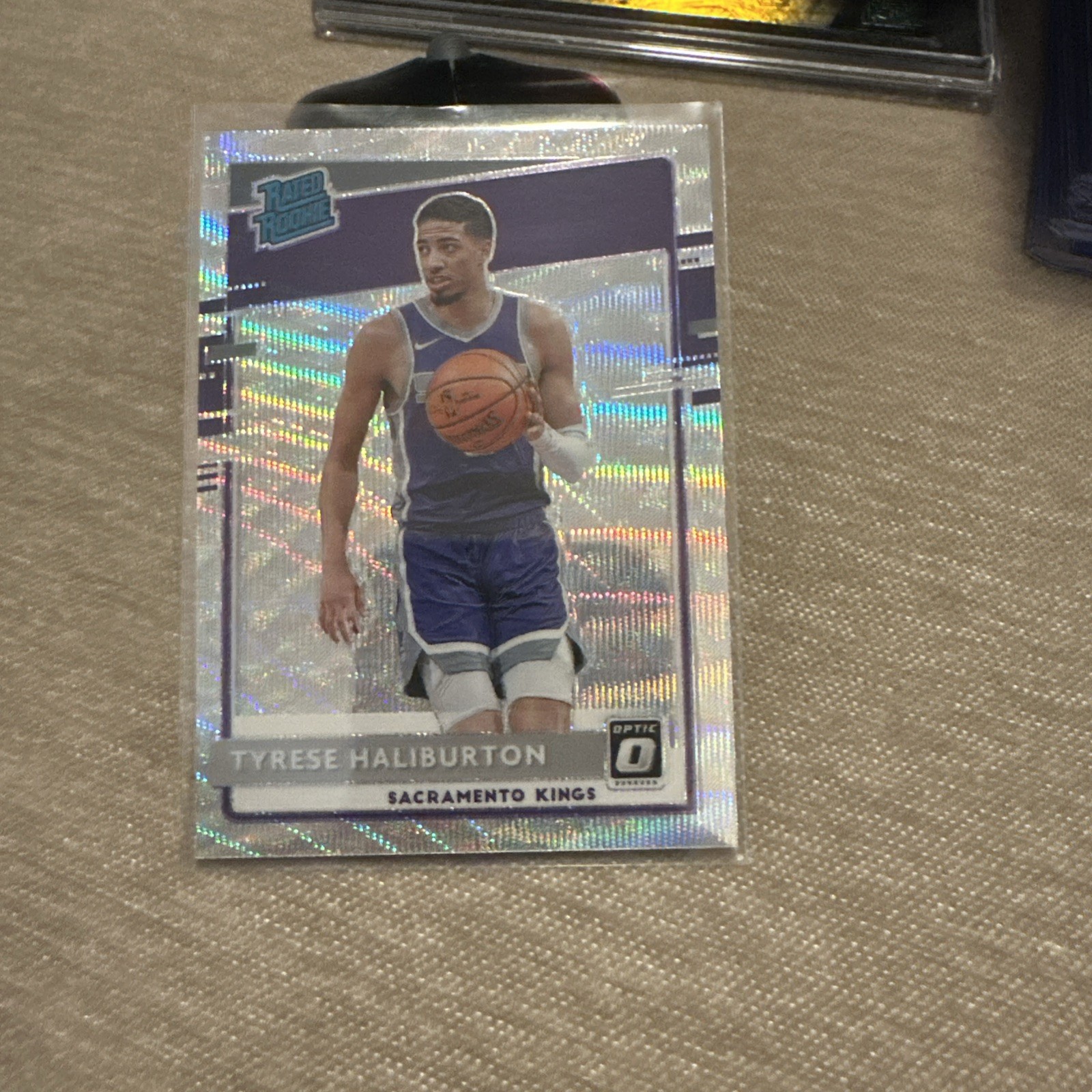 2020-21 Panini Donruss Optic - Rated Rookie Tyrese Haliburton #162 Wave Prizm