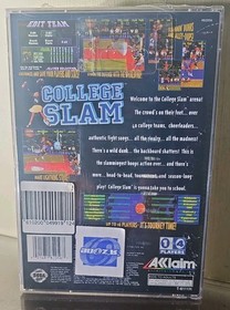 SEALED 🪐 COLLEGE SLAM 🏀 SEGA Saturn