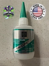 Bob Smith Industries UN-CURE, CA Remover Glue Debonder. 1oz Bottle. Hobby Bolts.