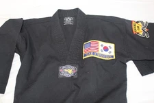 Martial Arts Supply Tae Kwon Do Black Uniform Size 0