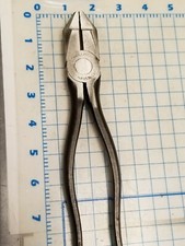 Vintage Rare Schollhorn Bernard Lineman's side cutter pliers USA Made plier