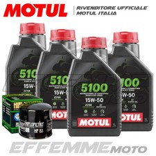 Tagliando DUCATI Monster 900 ie 2000 2001 2002 2003 (Motul 5100 15W50 + Filtro)