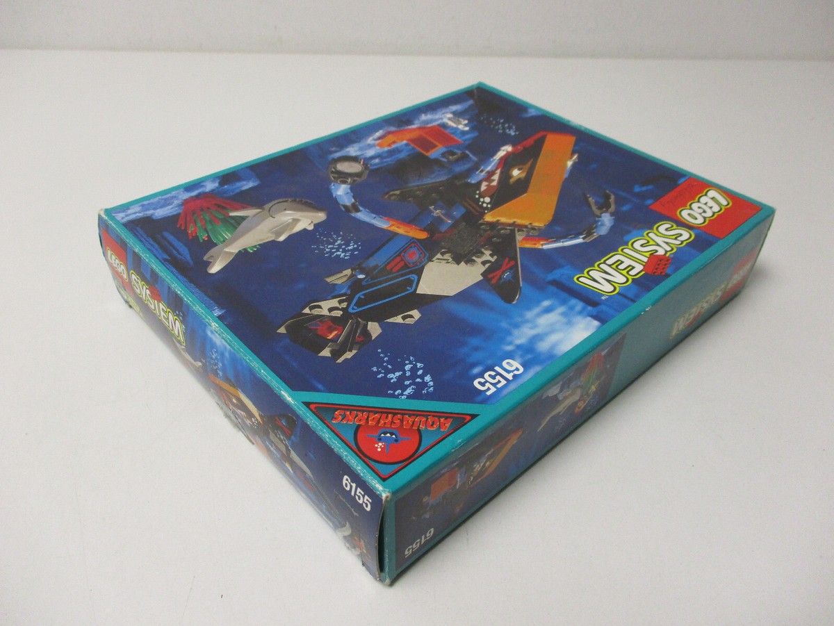 AH4) LEGO Aquazone 6155 Deep Sea Predator original box and BA | eBay