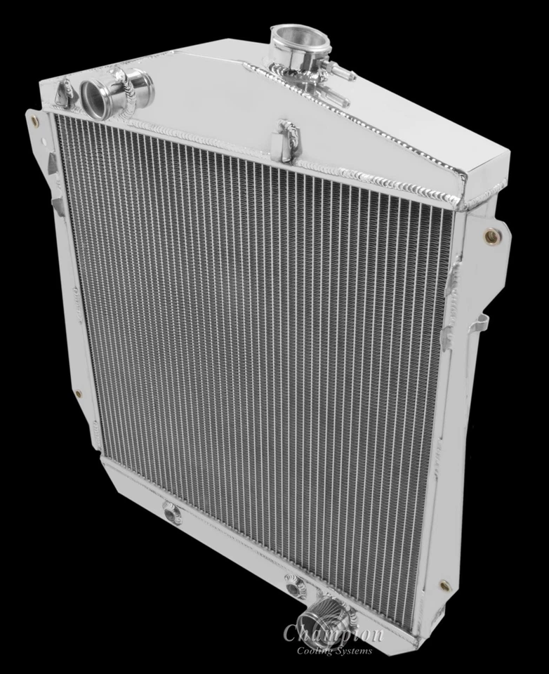 ЧЕМПИОН 4 РЯДА ВСЕ АЛЮМИНИЕВЫЙ РАДИАТОР 43 44 45 46 47 48 CHEVY АВТОМОБИЛЬ СЕДАН КУПЕ V-8 - Изображение 3 из 4