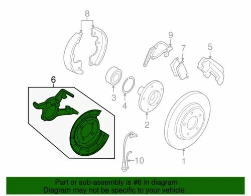 Genuine Ford Disc Brake Caliper Bracket CL8Z-2B540-A - Image 2 of 2