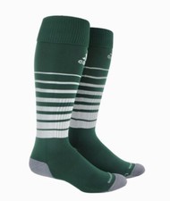 ADIDAS Team Speed OTC Soccer Socks Green White NEW Mens Youth S Fits Shoe 13c-4y