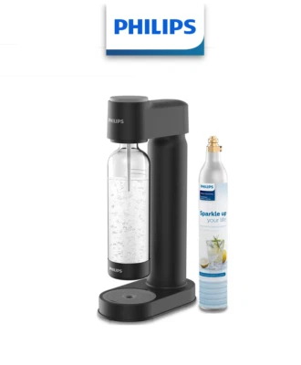 Gasatore Acqua PHILIPS GOZERO VIVA Set Completo 1 Bott. da 1Lt + 1 Bombola Co2
