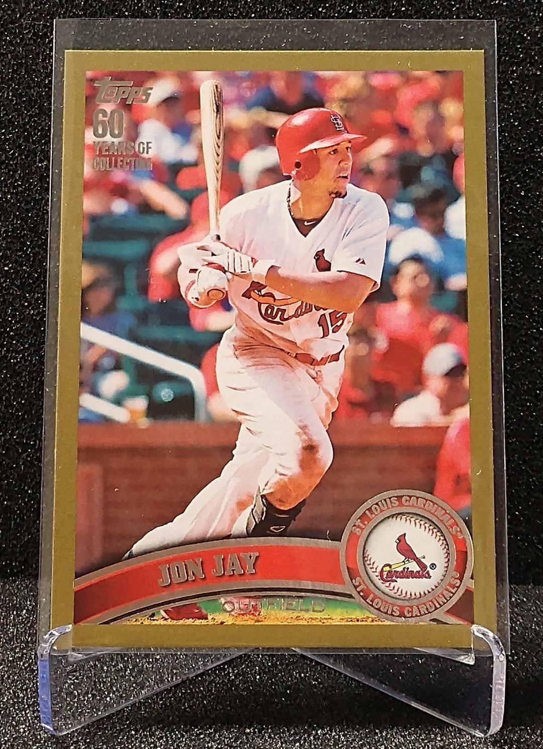 2011 Topps Series 1 Neil Walker Jon Jay Gold Parallel /2011 You Choose