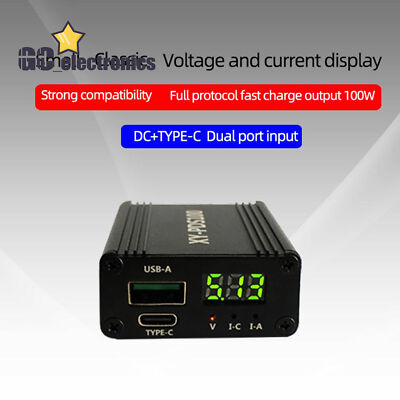 XY-PDS100 Typ C 100 W Step Down QC4.0 QC3.0 Schnelllademodul Fast Board A3GE