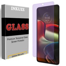Anti Blue Light Tempered Glass Screen Protector For Motorola Edge 30 Pro 2022