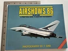 Airshows 86 Photography By T Shia 1st 1987 Paperback