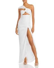 $625 JUST BEE QUEEN White Harlow Dress Small yse0723