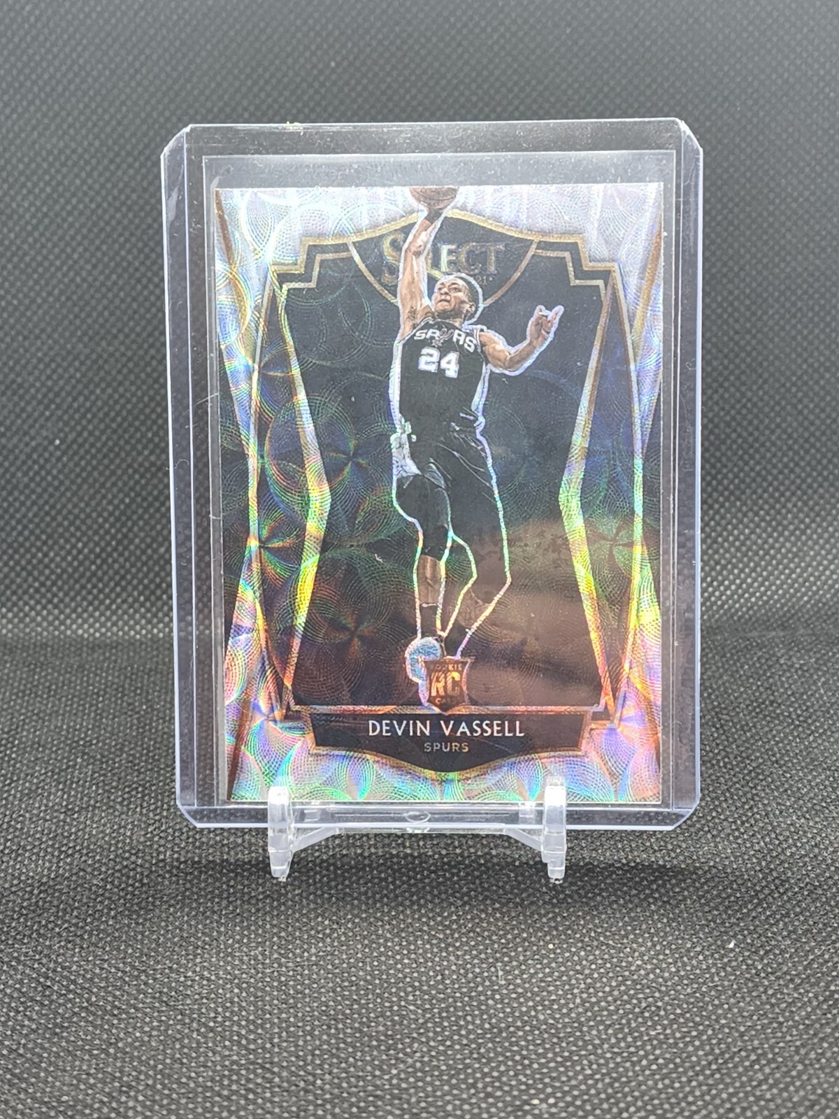 2020-21 Select Prizms Scope #179 Devin Vassell RC Premier Level Spurs ROOKIE