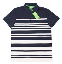 HUGO BOSS PAULE SLIM FIT BLUE WHITE STRIPED MEN COTTON SHIRTS MULTISIZE 50329692