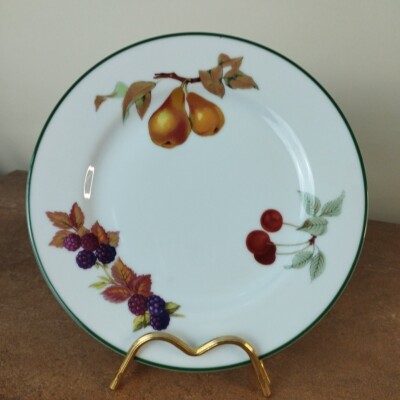 Vintage Royal Worcester, 'Evesham Vale' 21 cm Vorspeisen-/Dessert-/Salatteller