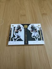 2015 Crown Royale Bryce Petty & Devin Smith Dual Silhouettes Gold 7/25 Rookie RC