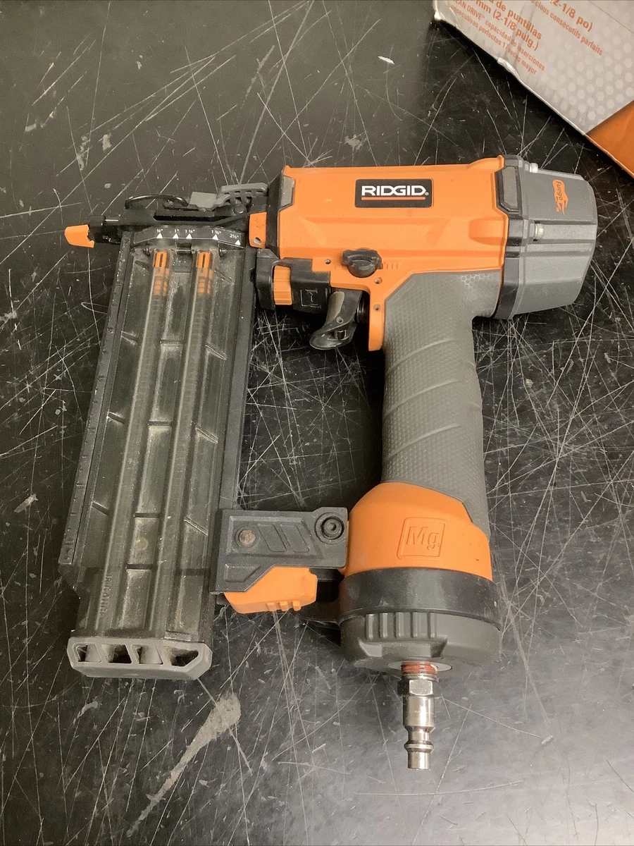 Ridgid Air Brad Nailer MR213BNA, Extra Nails, Proxibid, 42 OFF