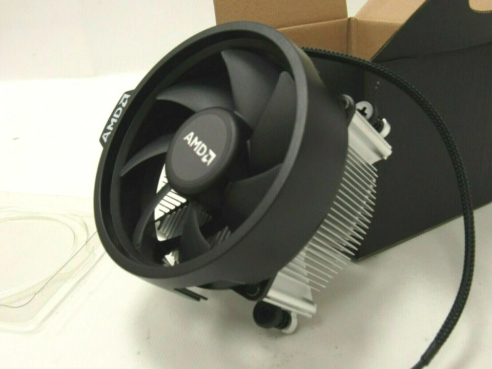 AMD Am4 Stock Ryzen CPU Cooler Heatsink Fan 712-000054 Rev G - Image 4 of 4