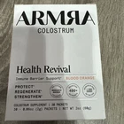 ARMRA Colostrum Health Revival Blood Orange Immune Barrier Support 30 Pack 8/26