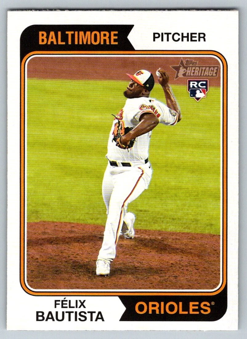 Flix Bautista trading card