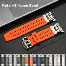 Silicone Band Strap For Apple Watch 11/10/9/8/7/6/5/4/Ultra3 Sport 49/45/44/42mm