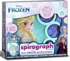 Spirograph Cyclex Set Frozen – Drawing Kit, Arts and Crafts, Frozen Toys