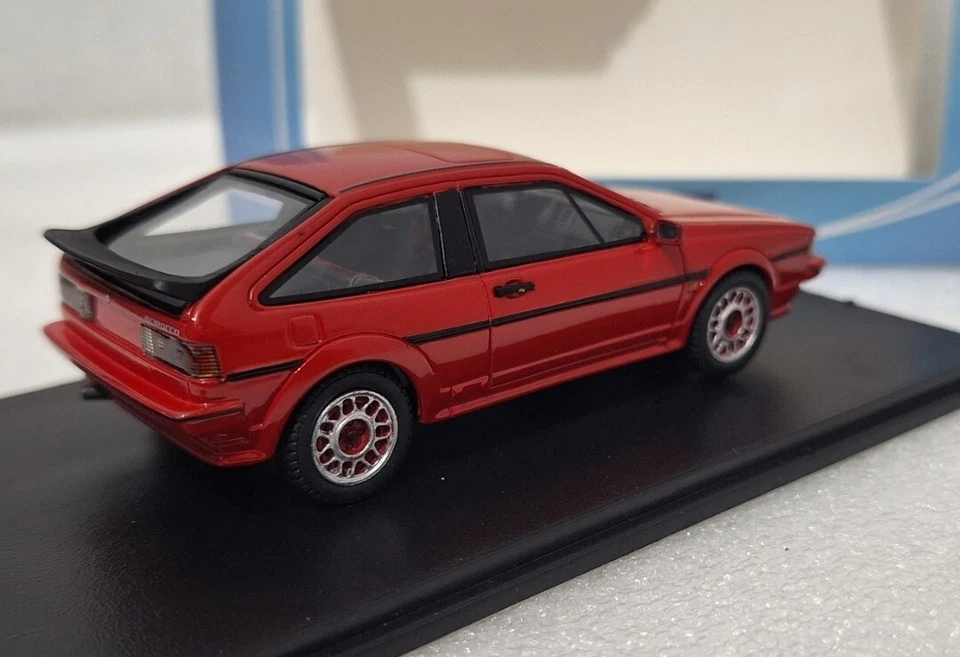 VW Volkswagen Scirocco II Coupe 16V 1986 Red 1:43 Neo NEO43042 EXTREMELY RARE!! - Image 4 of 4