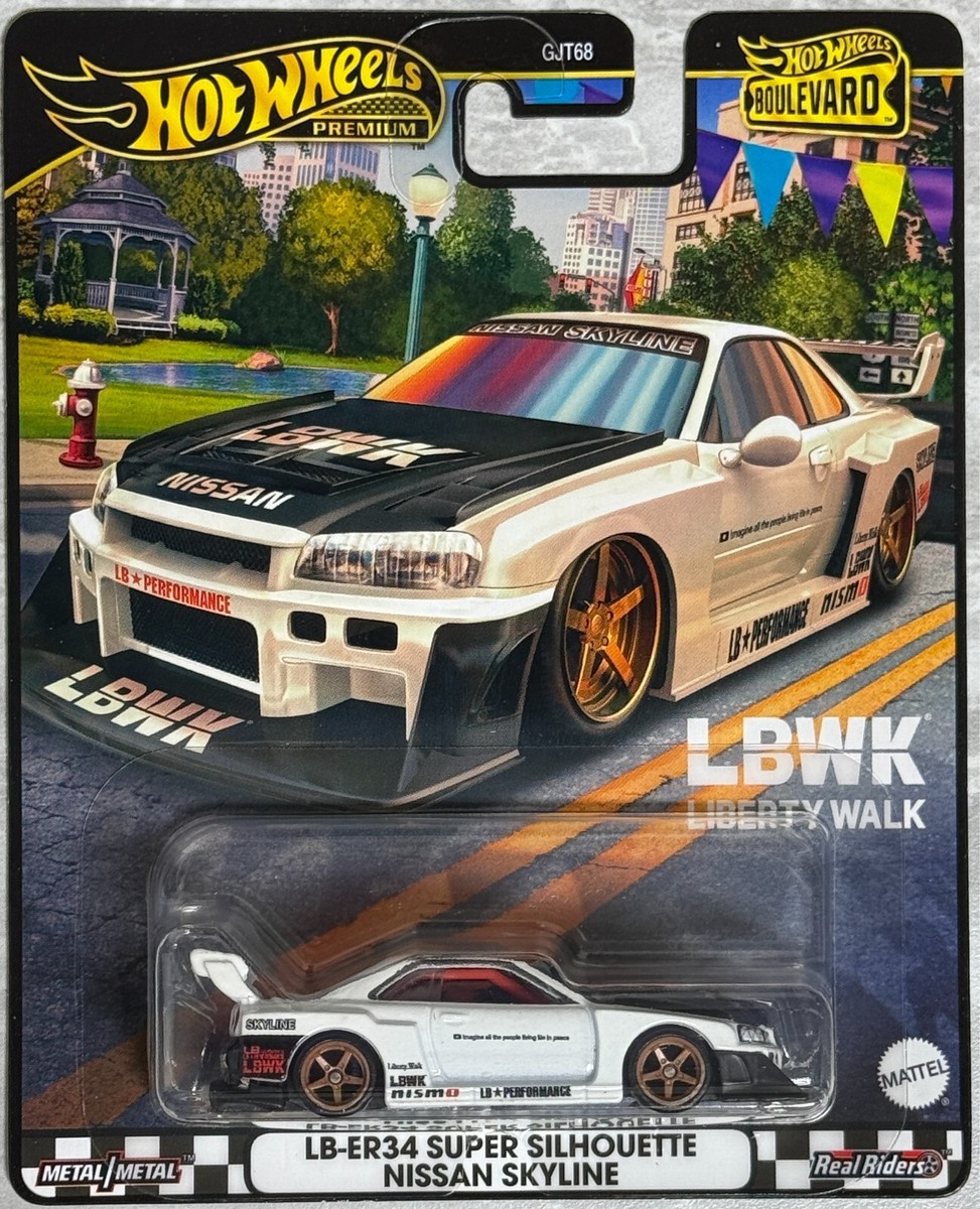 2024 Hot Wheels Boulevard LB-ER34 Super Silhouette Nissan