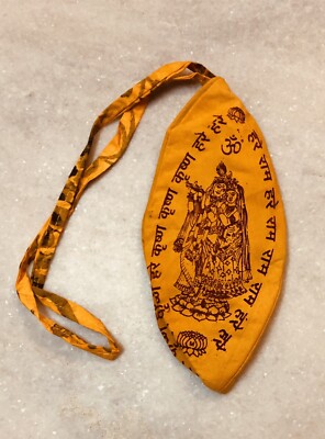 GOMUKHI GOMUKH JAAP JAPA BAG FOR MANTRA MEDITATION ROSARY HINDU YOGA FREE SHIP