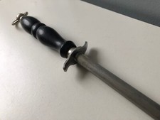 Grand FUSIL de BOUCHER à AIGUISER COUTEAUX Ancien Type FISCHER 47cm