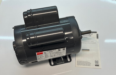 #ad Dayton 3 4 HP General Purpose Motor Capacitor Start Run 1725 Nameplate RPM $525.00