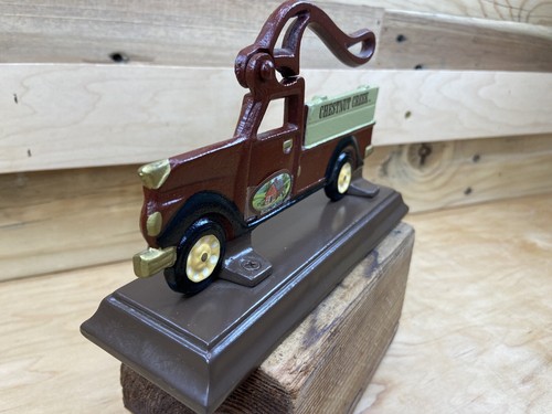 Nut Cracker Cast Iron Chestnut Creek Red Pickup Truck Harvest Time 21751 - Picture 3 of 7