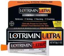 Lotrimin Ultra 1 Week Athlete's Foot Treatment, Prescription Strength Butenafine