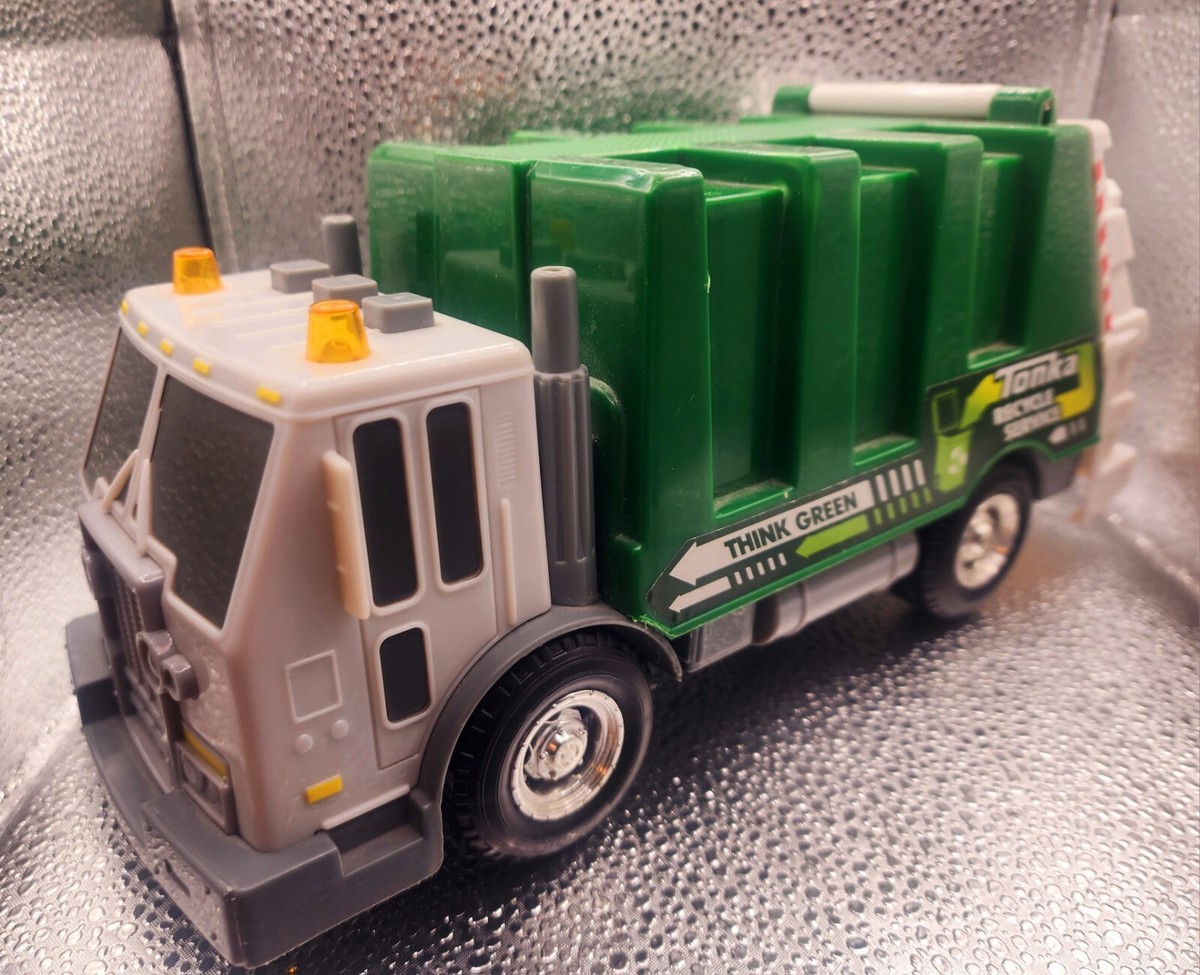 Tonka Truck Think Green Recycle Service 2013 Lights Sound Works