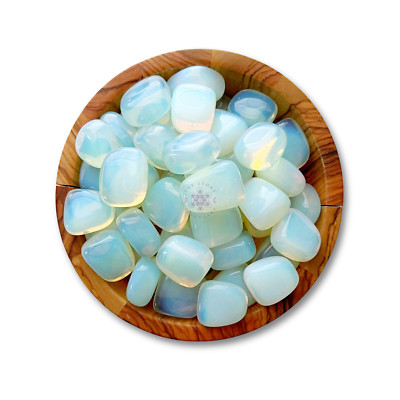 Opalite Tumbled Stones 20-30mm, Crystal Healing, Reiki, Wholesale Bulk Lots