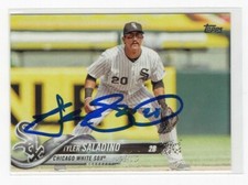 TYLER SALADINO Signed Autographed 2018 Topps Series One 1 CHI White Sox #258 COA
