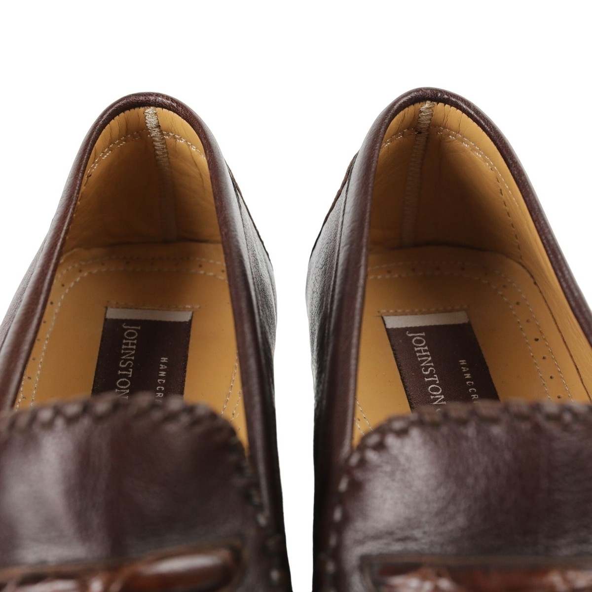 Vintage Exotic Crocodile and Calf Johnston Murphy Mens Brown  display picture 1