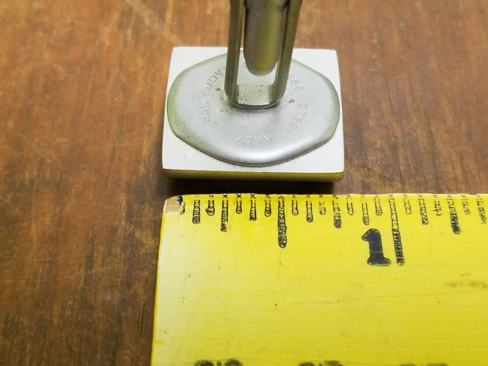 Jan Leslie Rectangular Watch Cufflinks Silver & B… - image 7