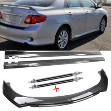 Front Lip Chin Bumper Spoiler Carbon Fiber For Toyota Corolla 2009-2013 Body Kit Front Lip Chin Bumper Spoiler Carbon Fiber For Toyota Corolla 2009-2013 Body Kit