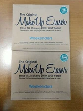 2Pk The Original MakeUp Eraser Weekenders 3ct. Each Blue Mini 5" x 4" E11E