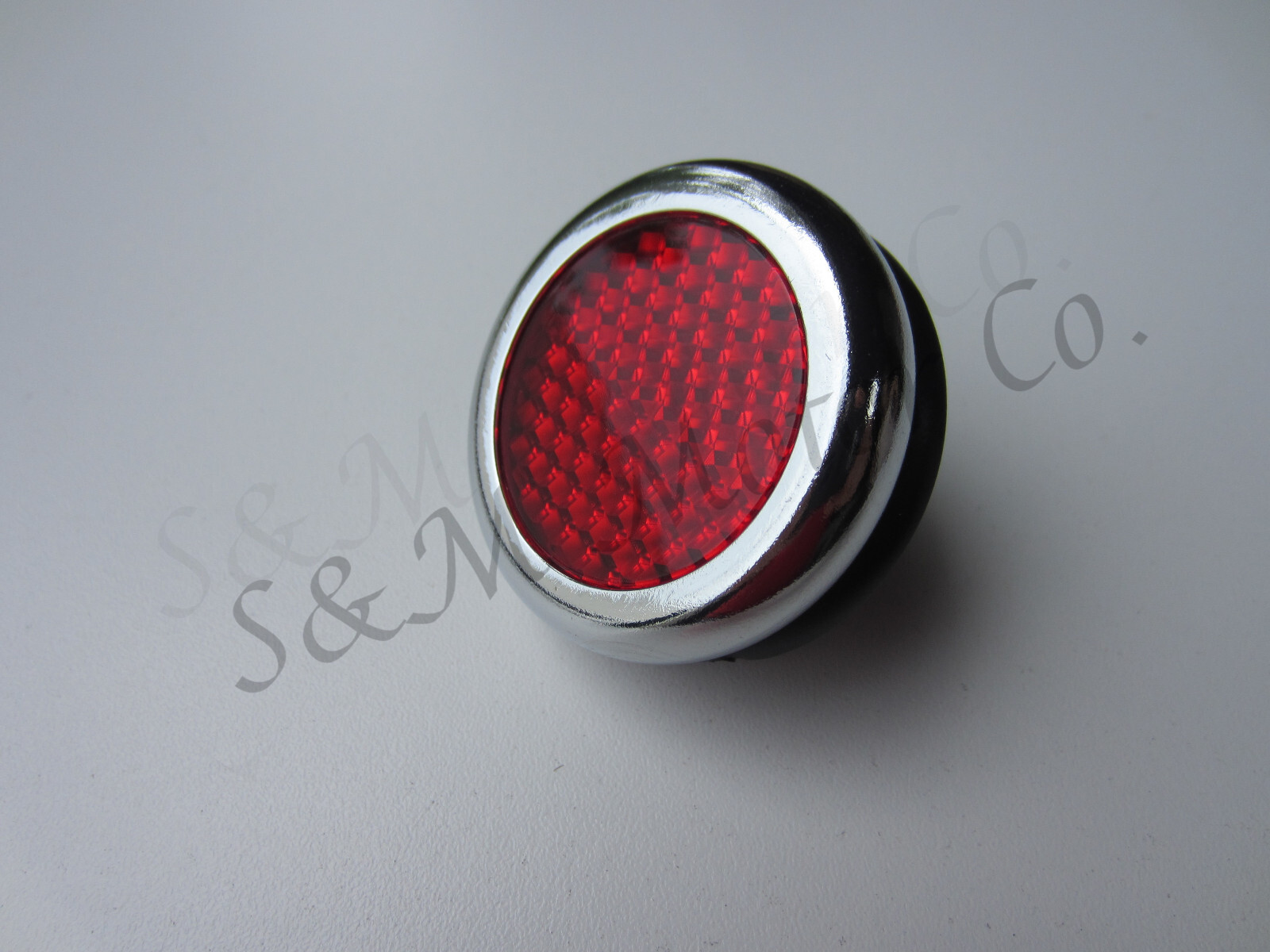 LUCAS RER25 RED SIDE REFLECTOR TRIUMPH NORTON BSA 57124, 02-1503