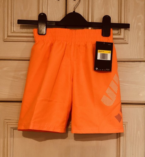 Boys NIKE swim shorts Age 5-6 Orange 