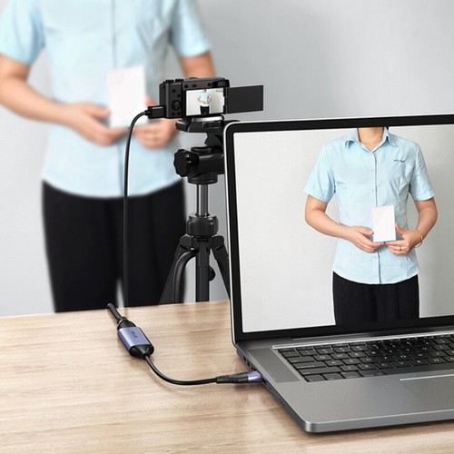Portable Video Capture Card USB 2.0 Type C Connection for Laptops and Tablets - Afbeelding 4 van 8