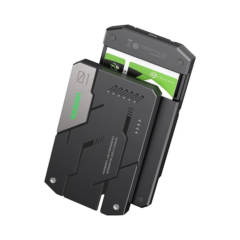 Gabinetes de unidades de computadora Ugreen y Muelles