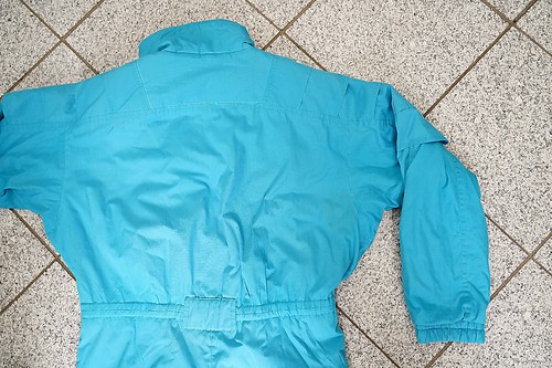 VINTAGE, Damen Skioverall, Gr.42, Türkis - Bild 7 von 8