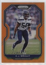 2020 Panini Prizm Orange Prizm 145/249 KJ Wright #297 02fz