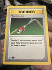Pokémon Maintenance 83/102 Base Set 1st Edition Shadowless Trainer Card EX Z26