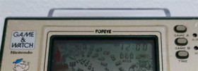 Nintendo Game & Watch Popeye Console Black Serviced Tested Used 1980 Japan Retro