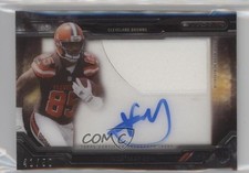 2015 Topps Strata Clear Cut Rookies Black 41/50 Vince Mayle Patch Auto i5q
