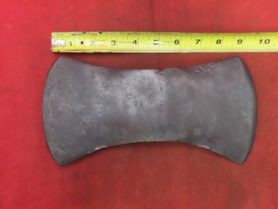 VTG KELLY RED WARRIOR DOUBLE BIT 3 lb 5 oz AXE HEAD LOGGING TOOL LUMBERJACK TOOL